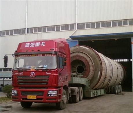 运输的磨机筒体